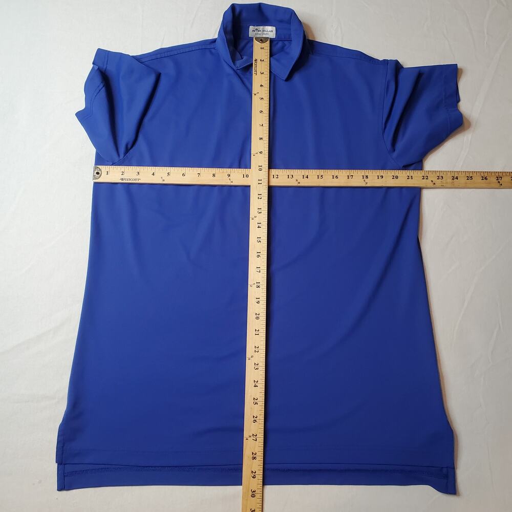 Peter Millar Mens Size M Solid Stretch Pique Mesh… - image 2